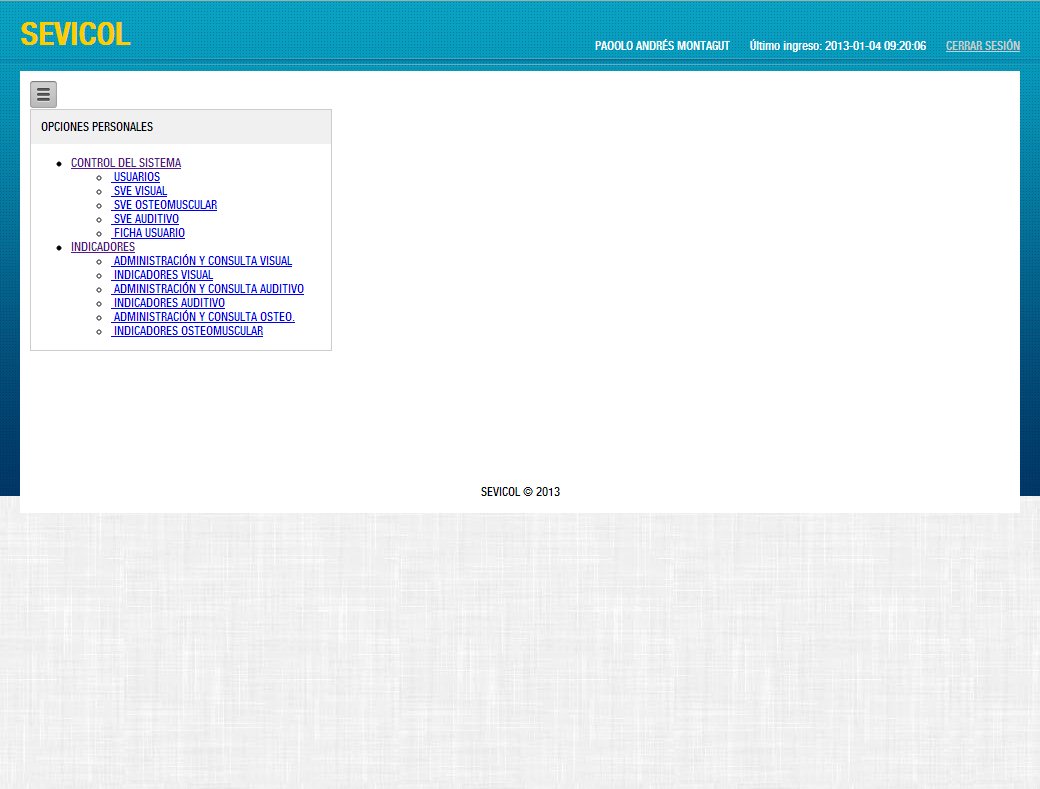 Miniatura del proyecto Sevicol Ltda